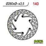 Disque de freins NG 260/145/3.5mm 6 trou