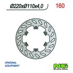 Disque de frein NG 220/110/4mm 6 trou Disque de frein NG 220/110/4mm 6 trou