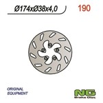 Disque de freins NG 174/38/4mm 5 trou Disque de freins NG 174/38/4mm 5 trou