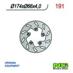 Bremsscheibe NG 174/66/4mm 5 Loch Bremsscheibe NG 174/66/4mm 5 Loch