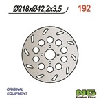 Disque de freins NG 218/42/3.5mm 4 trou