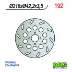 Disque de freins NG 218/42/3.5mm 4 trou Disque de freins NG 218/42/3.5mm 4 trou