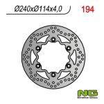 Disque de freins NG 240/114/4mm 6 trou Disque de freins NG 240/114/4mm 6 trou