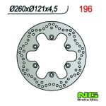 Disque de freins NG 260/121/4.5mm 6 trou Disque de freins NG 260/121/4.5mm 6 trou