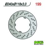 Bremsscheibe NG 240/118/3mm 4 Loch Bremsscheibe NG 240/118/3mm 4 Loch