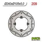 Disque de freins NG 240/105/5mm 4 trou Disque de freins NG 240/105/5mm 4 trou
