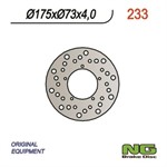 Disque de freins NG 175/73/4mm 5 trou