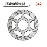 Disque de freins NG 260/90/3.5mm 6 trou Disque de freins NG 260/90/3.5mm 6 trou