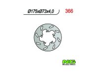 Disque de freins NG 175/73/4mm 5 trou Disque de freins NG 175/73/4mm 5 trou