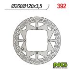 Disque de freins NG 260/120/3.5mm 4 trou Disque de freins NG 260/120/3.5mm 4 trou