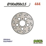 Disque de freins NG 190/58/3.5mm 5 trou