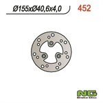 Disque de freins NG 155/40.6/4mm 3 trou