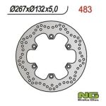 Bremsscheibe NG 267/132/5mm 6 Loch