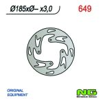 Disque de frein NG 185/-/3mm 4 trou Disque de frein NG 185/-/3mm 4 trou