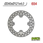 Bremsscheibe NG 240/121.5/4mm 4 Loch Bremsscheibe NG 240/121.5/4mm 4 Loch