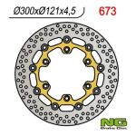 Disque de freins NG 260/121/4.5mm 6 trou Disque de freins NG 260/121/4.5mm 6 trou