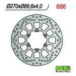 Disque de freins NG 270/90/4mm 6 trou Disque de freins NG 270/90/4mm 6 trou