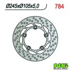 Disque de freins NG 245/105/5mm 5 trou Disque de freins NG 245/105/5mm 5 trou