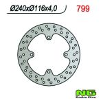 Bremsscheibe NG 240/116/4mm 4 Loch Bremsscheibe NG 240/116/4mm 4 Loch