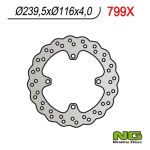 Bremsscheibe NG 240/116/4mm 4 Loch Bremsscheibe NG 240/116/4mm 4 Loch