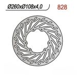 Disque de freins NG 260/108/4mm 6 trou