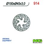 Bremsscheibe NG 150/45/3mm 5 Loch Bremsscheibe NG 150/45/3mm 5 Loch