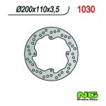 Bremsscheibe NG 200/110/3.5mm 4 Loch Bremsscheibe NG 200/110/3.5mm 4 Loch