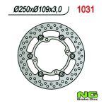 Disque de freins NG 250/109/3mm 4 trou Disque de freins NG 250/109/3mm 4 trou