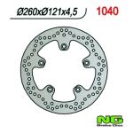 Disque de freins NG 260/121/4.5mm 5 trou Disque de freins NG 260/121/4.5mm 5 trou
