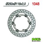 Disque de freins NG 250/118/3mm 4 trou Disque de freins NG 250/118/3mm 4 trou
