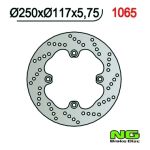 Disque de freins NG 250/117/5.7mm 4 trou Disque de freins NG 250/117/5.7mm 4 trou