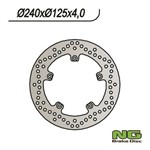 Disque de freins NG 240/125/4mm 5 trou Disque de freins NG 240/125/4mm 5 trou