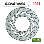 Disque de frein NG 300/140/5mm 6 trou Disque de frein NG 300/140/5mm 6 trou