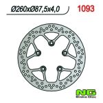 Disque de freins NG 260/87.5/4mm 5 trou Disque de freins NG 260/87.5/4mm 5 trou