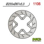 Disque de freins NG 255/87/5mm 4 trou Disque de freins NG 255/87/5mm 4 trou