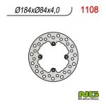 Bremsscheibe NG 184/84/4mm 4 Loch Bremsscheibe NG 184/84/4mm 4 Loch
