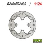 Disque de freins NG 240/92/5mm 4 trou Disque de freins NG 240/92/5mm 4 trou