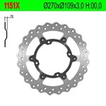 Disque de freins NG 270/109/3mm 4 trous