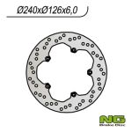 Disque de freins NG 240/126/6mm 5 trou Disque de freins NG 240/126/6mm 5 trou