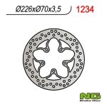 Disque de frein NG 226/70/3.5mm 5 trou Disque de frein NG 226/70/3.5mm 5 trou