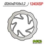 Disque de freins NG 260/105/3.2mm 5 trou Disque de freins NG 260/105/3.2mm 5 trou