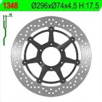 Bremsscheibe NG 296/74/4.5mm 6 Loch Bremsscheibe NG 296/74/4.5mm 6 Loch