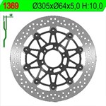 Disque de freins NG 305/64/5mm 6 trou