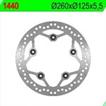Disque de freins NG 260/125/5.5mm 5 trou Disque de freins NG 260/125/5.5mm 5 trou