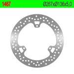 Disque de frein NG 267/136/5mm 3 trou Disque de frein NG 267/136/5mm 3 trou