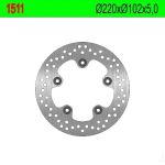 Disque de freins NG 220/102/5mm 5 trous Disque de freins NG 220/102/5mm 5 trous