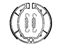 Mâchoires de freins TRW-Lucas MCS 958 (160 x 30 mm)