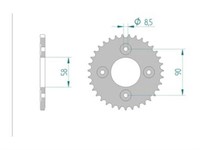 Couronne dentée Honda 420/34Z