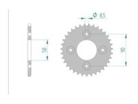 Couronne dentée Honda 420/34Z Couronne dentée Honda 420/34Z