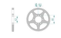 Couronne Yamaha, DT 125 LC 2, 428/53D Couronne Yamaha, DT 125 LC 2, 428/53D